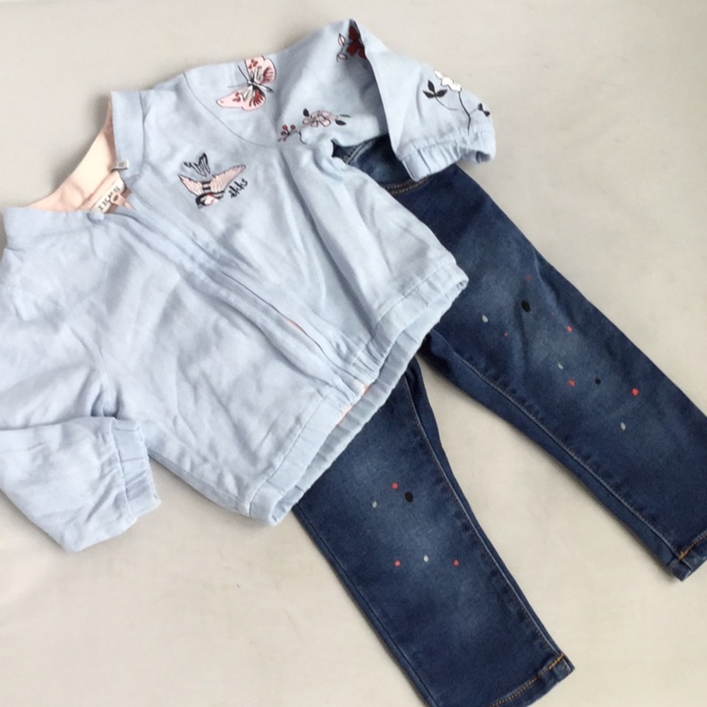 Ikks bundle Jacket Jeans 18/12 M EUC
